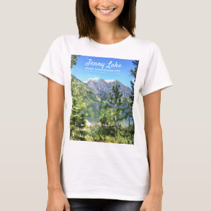 T-shirt Montagnes grandes du lac   Teton jenny