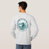 T-shirt Montagnes jusqu'au sentier maritime (T) (Dos entier)