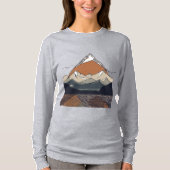 T-shirt "Montagnes majestueuses" (Devant)