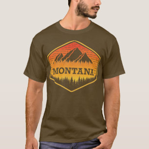 T-shirt Montagnes Montana Design pour les Montanes fiers