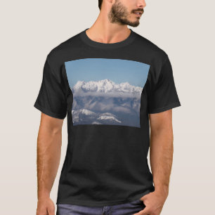 T-shirt Montagnes olympiques enneigées actives