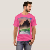 T-shirt Montagnes Par Riverside Active (Devant entier)