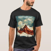 T-shirt Montagnes Rocheuses Bacon (Devant)