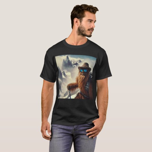 T-shirt Montagnes Sasquatch (Devant entier)