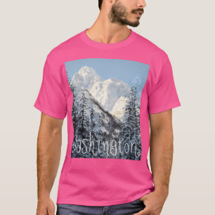 T-shirt Montagnes Washington Du Nord Cascades Actif