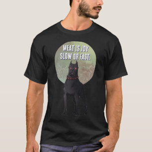 T-shirt Montague & Strong - La viande est de la joie T-Shi