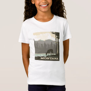 T-Shirt Montana   Bienvenue dans Big Sky Country