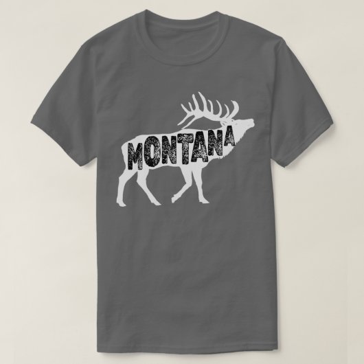 T-SHIRT MONTANA ELK (Design devant)