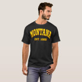 T-shirt Montana Est (Devant entier)