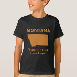 T-shirt Montana - Harrison Ford y habite