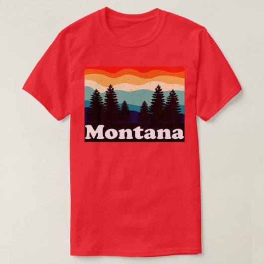 T-shirt Montana Retro (Design devant)
