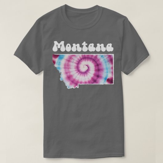 T-shirt Montana Tie Dye (Design devant)