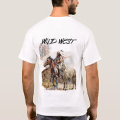 T-shirt Montañas y Pistoleros del Lejano Oeste (Dos)