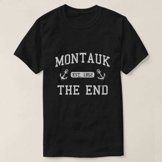 T-shirt Montauk Fondé 1852 (Design devant)