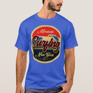 T-shirt Montauk New York Surf