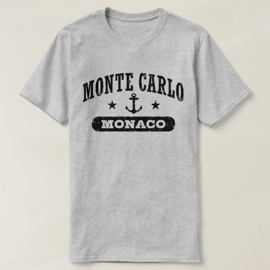 T-shirt Monte Carlo Monaco (Design devant)