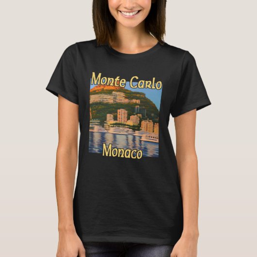 T-shirt Monte Carlo Monaco (Devant)