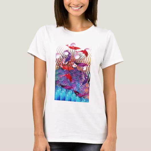 T-shirt Monte des vagues (Devant)