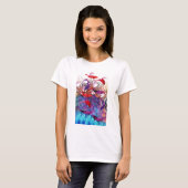 T-shirt Monte des vagues (Devant entier)