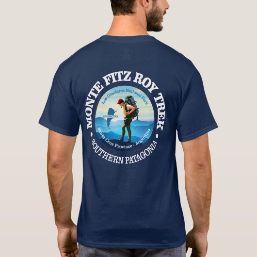 T-shirt Monte Fitz Roy Trek (C) (Dos)