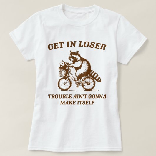 T-shirt monte, loser (Design devant)