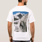 T-shirt montée de glace (Dos)