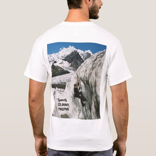 T-shirt montée de glace (Dos)