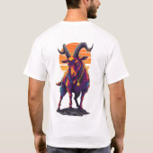 T-shirt Montée de la chèvre sauvage – Expression animale s (Dos)