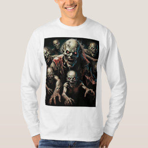 T-shirt Montée des morts-vivants - Métal Mort Horde Zombie