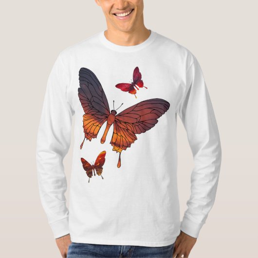 T-shirt Montée des papillons (Devant)
