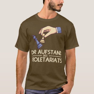 T-shirt Montée du prolétariat Funny joueur d'échecs