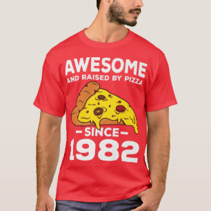 T-shirt Montée Par Pizza Anniversaire Décorations Idées De