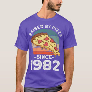 T-shirt Montée Par Pizza Anniversaire Décorations Idées De
