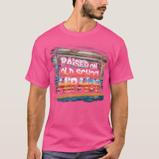 T-shirt Montée Sur Le Graff De Cassette Des Hip hop De L'A