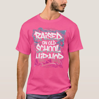 T-shirt Montée Sur Le Graff De Cassette Des Hip hop De L'A