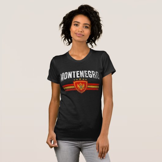 T-shirt Monténégro (Devant entier)