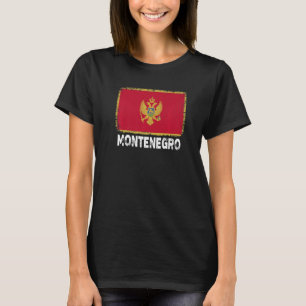 T-shirt Montenegro Flag Support Montenegrin People Women