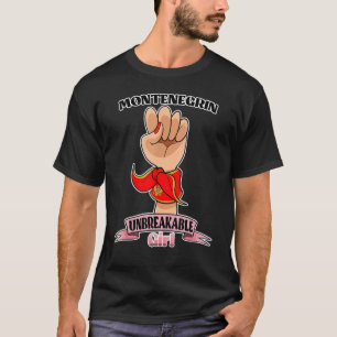 T-shirt Montenegro Girl Inbrisable I Héritage Monténégro