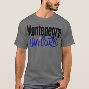 T-shirt Monténégro Unicorn