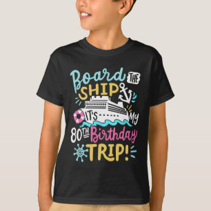 T-shirt Monter à bord du navire C'est mon voyage de croisi