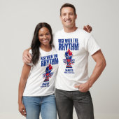 T-shirt Monter avec le rythme (Unisexe)