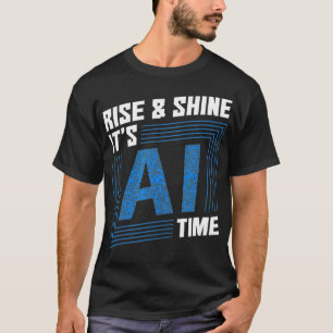 T-shirt Monter brillent son intelligence artificielle temp