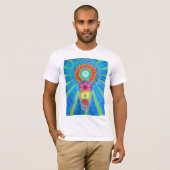 T-shirt Monter de Chakras (Devant entier)