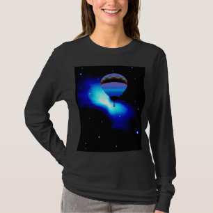 T-shirt Monter en ballon avec des étoiles
