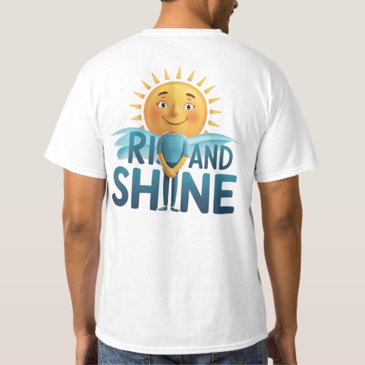 T-shirt Monter et briller (Dos)