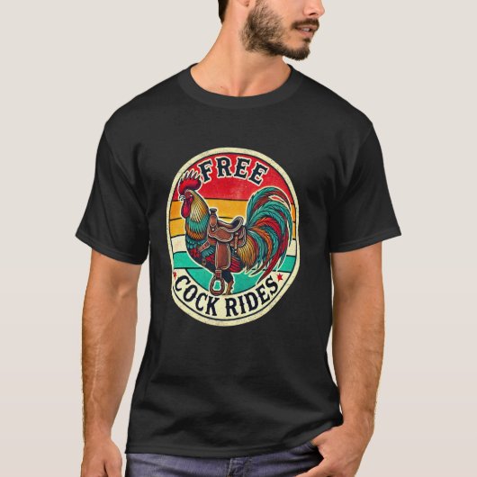 T-shirt Monter le coq (Devant)