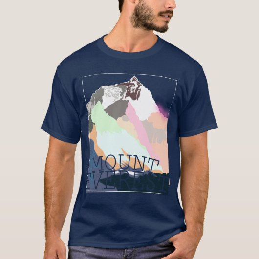 T-SHIRT MONTER L'EVEREST (Devant)