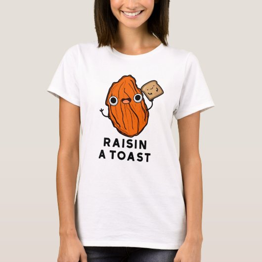 T-shirt Monter Un Jeu De Nourriture Drôle Du Toast (Devant)