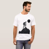 T-shirt Monter vers le succès (Devant entier)