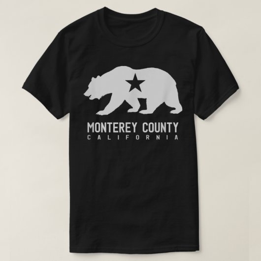 T-shirt Monterey County Winery California Wine Lovers Drap (Design devant)